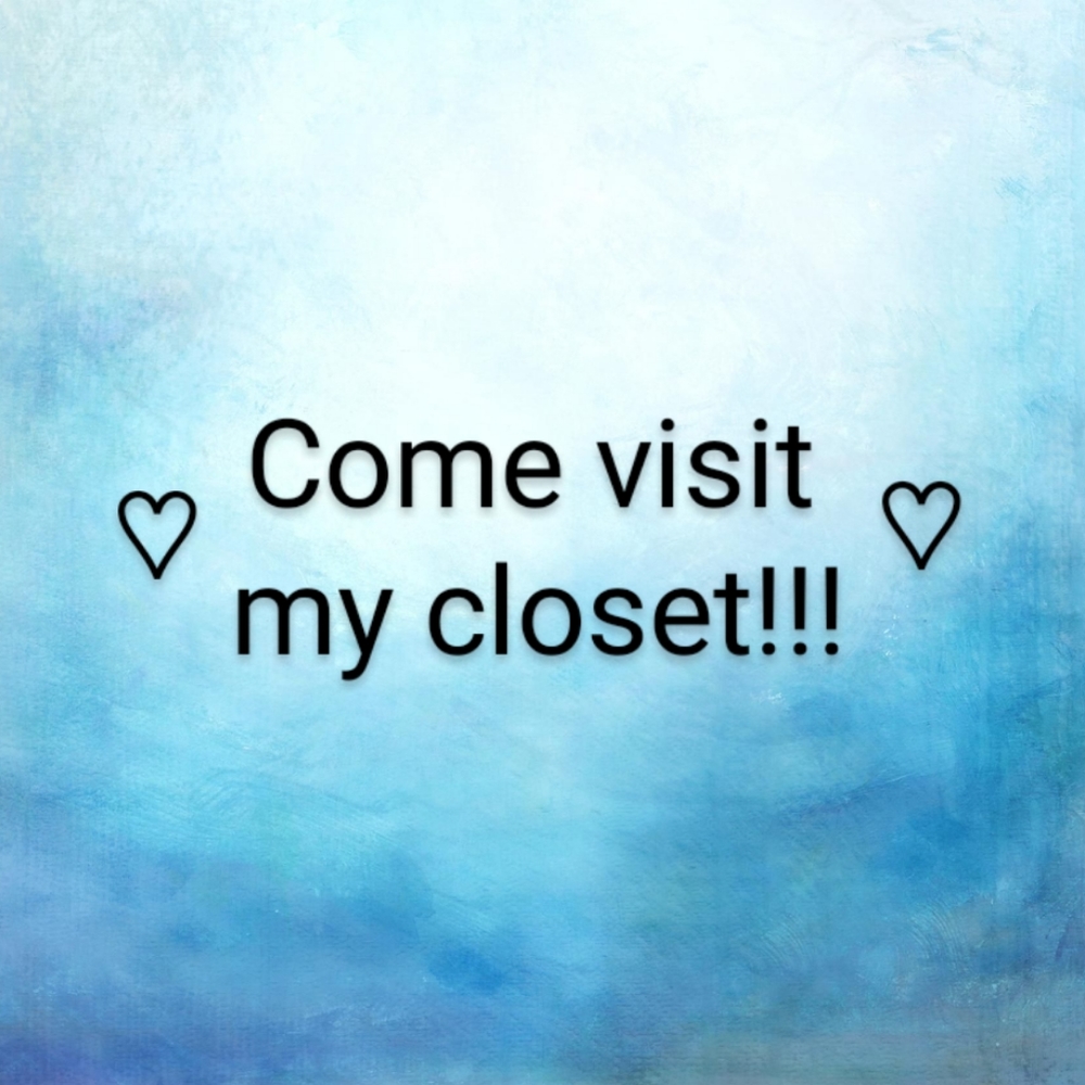 Come visit my closet!!!